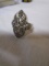 Vintage Ladies Sterling Silver Ring w/ Stones