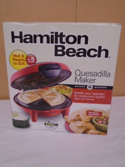 Hamilton Beach Quesadilla Maker