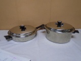 2pc Set of Heavy Stainless Steel Cookware