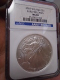 2007 W Mint Earl Releases Silver Eagle