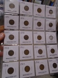 Gorup of 20 Assorted Date Indian Head Cents