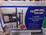Pro Connect Large Full Motion Flat Panel TV Wall Mount