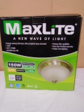 Maxlite Brushed Nickel LED Ceiling Fixture
