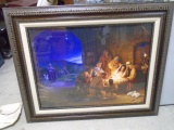 Beautiful Framed & Matted Nativity Print