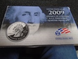 2009 US Mint District of Columbia & US Territories Quarters Proof Set