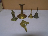 5pc Group of Brass Items