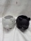 2 ceramic pig pot holders