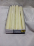 Set of 12 tapper candles