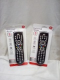GE Universal Remotes. Qty 2. Sound Bar and Streaming Player Compatible.