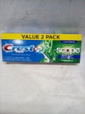 Crest Complete Value 2 Pack Scope + Whitening Scope Outlast