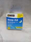 DG Health Sleep-Aid 50MG Qty 64 Softgels.