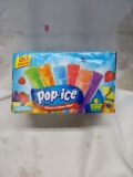 Pop-ice Assorted Flavor Popsicles. Qty 80 1 oz Pops.