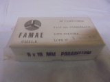 50 Round Box of Famae 9mmx19mm