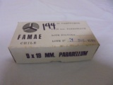 50 Round Box of Famae 9mmx19mm