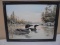 Beautiful C.Carson Framed Duck Print on Canvas