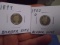 1897 and 1903 O-Mint Silver Barber Dimes