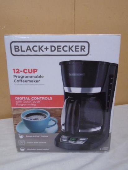 Black & Decker 12- Cup Programable Coffee Maker