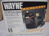 Wayne 1/2HP Porta Pump