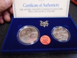 1993 Bill of Rights Silver Two Coin Uncirculated Set