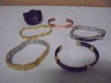 5 Ladies Bracelets & Watch