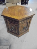 Solid Wood Storage End Tables