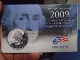 2009 District of Columbia and U.S. Territories Quarters Proof Set