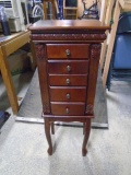 Beautiful Floor Jewelry Armoire Chest