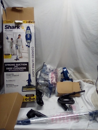 Shark Rocket Vacuum with Attachments as seen in pic MSRP $ 199.99