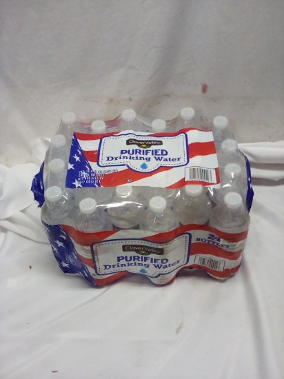 24 Pack of Clover Valley Purified Drinking Water