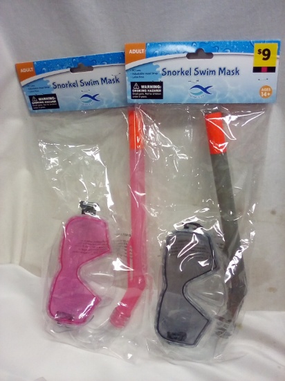 adult snorkel kit (x2)