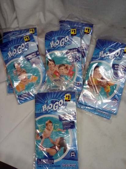 Inflatable arm bands (x8)