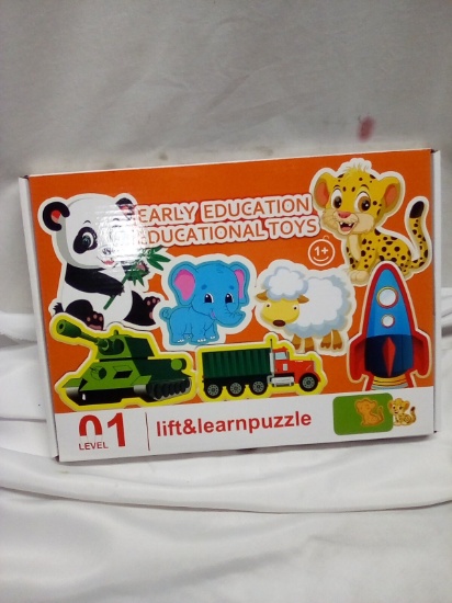 Early Education Toys Lift and Learn Puzzle