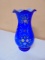 Beautiful Handpainted Art Glass Vase