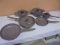 6pc Carote Non-Stick Aluminum Induction Cookware Set w/ Lids