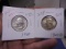 1950 & 1964 D Mint Silver Washington Quarter