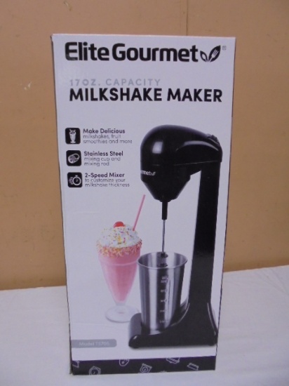 Elite Gourmet 17oz Milkshake Maker
