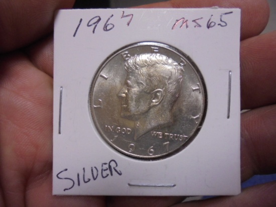 1967 Silver Kennedy Half Dollar