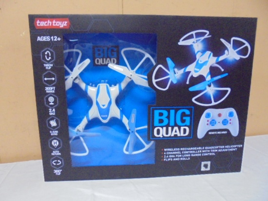 Tech Toys Big Quad Radio Controlled Quadcopter