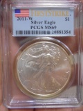 2011 W Mint First Strike Silver Eagle