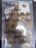 300+ Lincoln Wheat Cents