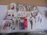 Large Group of Sewing Patterns