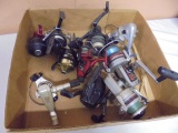 Large Group of Assorted Fishing Reels