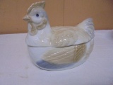 Beautiful Porcelain Hen on Nest