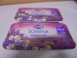 2 Brand New Packages of Clorox Scentiva Disinfecting Wet Mopping Cloths