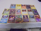 Group of 17 Poke'mon Cards