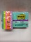 2 Packs of 6 Assorted Colored Post-it Notes