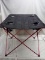 Wakeman Outdoors Camping Side Table W/ Cupholders. 21” x 22” x 29”