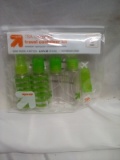 Up&Up 5Pc TSA Compliant Travel Container Set- Green