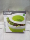Prepworks 3Qt Collapsible Salad Spinner.