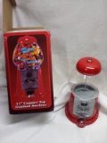 11” table top gumball machine